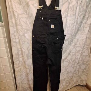 Carhartt Classic Black Overalls